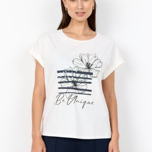 SOYACONCEPT RINA FP 15 T SHIRT (NAVY)