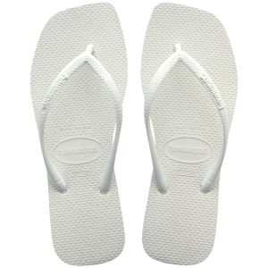 Slim Square klipklapper – hvid